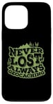 Coque pour iPhone 13 Pro Max Jamais perdu toujours geocaching