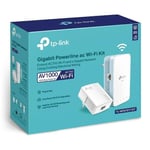 TP-Link TL-WPA7519 Kit AC750 AV1000 GIGABIT WLAN Powerline Adaptateur Blanc