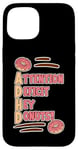 Coque pour iPhone 15 Attention Deficit Hey Donuts Jeux de mots sur le TDAH