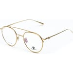 Belstaff JAGGED 53 DORADO TITANIUM Opticals with Clip On Sunglasses JAGGED-DORADO-TITANIUM