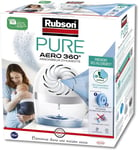 Rubson AERO 360° Pure Absorbeur d'humidité, assainisseur d¿air recommandé par l'AFPRAL*, déshumidificateur d¿air pour pièces de 20 m², inclus 1 recharge neutre de 450 g