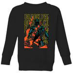 Marvel Avengers Black Panther Collage Kids' Sweatshirt - Black - 5-6 ans