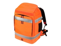 DICOTA Hi-Vis - Ryggsäck - 65 liter - termoplastisk polyuretan (TPU), 600D RPET - orange