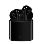 TWS Bluetooth 5.0 Écouteur Stéréo Écouteurs Écouteurs Bluetooth sans Fil Casques Intra-Auriculaires Casque Antibruit Sport pour Téléphone Intelligent Tablette Ordinateur Portable,Noir,A