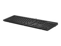 Hp 125 - Tastatur - Usb - Qwerty - Engelsk (En Pakke 12) - For Hp 34  Elite Mobile Thin Client Mt645 G7  Laptop 15  Pro Mobile Thin Client Mt440 G3