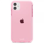 holdit iPhone 11 Skal Seethru Bright Pink