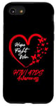 iPhone SE (2020) / 7 / 8 Hope Fight Win HIV AIDS Awareness Wear Red Heart Butterfly Case