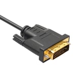 adaptateur 1m hdmi to dvi male cable mutual dvi-d male to hdmi convert for hdtv hd his93790