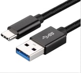 USB-C 3.1 Fast Charging Nylon Braided Charge Cable for Samsung Galaxy 3A 1m