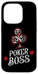 iPhone 14 Pro Poker Cards Vintage Poker Boss Case