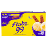 Cadbury Flake 99 Chocolate Bar 14 x 8.25g