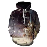 Hoodie Coat Skull Design Casual Male Pullover Print Hoodies Men Sweatshirts Women Tracksuits Fashion Tops Xl Hh048