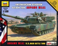 1:100 Zvezda Abrams M1 A1 Kit Z7405 Model