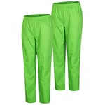 MISEMIYA - Set of 2 - Uniforms Medical Scrub Pants Unisex – Hospital Uniform Trousers - Ref.8312 - Small, Apple Green 21