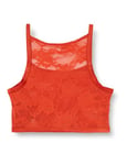 Triumph Women's Smart Deco Bralette Bra, Haute Orange, 2