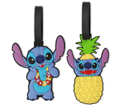 Lilo & Stitch Multicoloured 2 Piece Luggage Tags Travel Suitcase Holiday Label