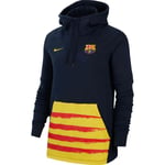 Nike Women’s Barcelona FC Pullover Hoodie (Blue) - Medium - New ~ CQ2520 475