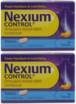 Nexium Control 20mg Gastro-Resistant Tablets 14 Pack X 2