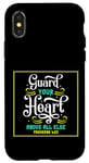 Coque pour iPhone X/XS Guard Your Heart Above All Else Bible Verse Proverbs 4:23