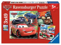 Ravensburger - 09281 - Puzzle Enfant Classique - Cars 2 - 3 x 49 Pièces