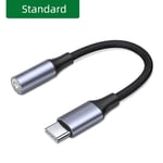 Usb-C 3.5 Jack Adaptateur Pour Écouteurs Pour Apple Iphone 15 Pro Max Huawei Xiaomi Mi Type C À 3.5mm Casque Aux Audio Adaptateur Câble - Type Type C To 3.5mm