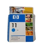 Genuine HP 11 Cyan Ink Printer Cartridge-New Sealed Out of Date