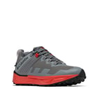 Columbia Mens Facet 75 Outdry Hiking Shoe, Titanium Grey Steel/Spicy, 14