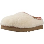 UGG Women's Tasman Maxi Curly Slipper, Natural, 8 UK