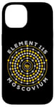 Coque pour iPhone 14 Element 115 Atomic Number Ununpentium Anti Gravity Moscovium