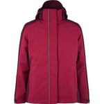 MC KINLEY Mckinley Veste double Ella 3:1 Enfants Veste Enfant Violet Dark/Red Wine FR : S (Taille Fabricant : 128)