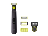 Philips OneBlade Pro 360 QP6541/16 Face + Body, Vaskbar, Batteri, Sort