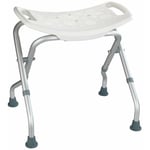 Secura tabouret de salle de bain réglable, blanc Wenko