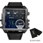 relogio masculino BOAMIGO toppmärke Herrklockor för män Military Digital LED Quartz Watch vattentät reloj hombre F920NEWBLACKBOX