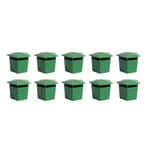 10Pcs Reusable Bait Snail Traps Garden  Catch Trap  Gardening Slugs3059