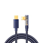 Joyroom USB-Kabel med USB-C till vinklad Lightning-kabel 20W 1,