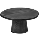 02 Dune Cake Stand, Black, Sort