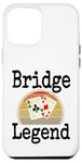 Coque pour iPhone 12 Pro Max Funny Bridge Legend Jeu de cartes gagnant une soirée de jeu pour papa