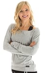 Winshape WS2 Tee-Shirt à Manches Longues pour Femme pour Loisirs, Sport et Danse S Gris - Gris mélangé