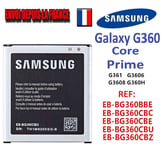 Batterie Originale Samsung Galaxy Core Prime EB-BG360CBE CBC CBU CBZ BBE 2000mA