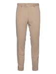 Oscar Jacobson Denz Turn Up Trousers Beige