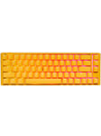 Ducky One 3 Yellow SF 65% MX Silent Red - ND - Gaming Tastatur - Uden Numpad - Nordisk - Gul