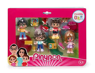 Pinypon – Famille GBR Pack 4 Personnages et 10 Accessoires, Jouez avec la Famille de la chaîne Youtube GBR, Commencez L'Aventure et créez Votre Histoire, pour Filles et Enfants, Célèbre, 700016953