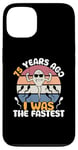 iPhone 13 Vintage Legend 75 Years Ago I Was The Fastest Men Women Bday Case