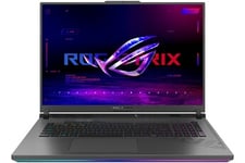 ROG STRIX-G18-G814JIR-DR6100W Gris Intel Core i9 32G 2TB MVMe M.2 PCIe 4.0 SSD Nvidia GeForce RTX 4070