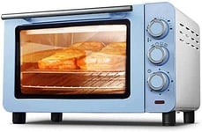 GJJSZ Toaster oven,15 Liter Oven Multi-Function Stainless Steel Paint with Timer-Toast-Baking-Grill Setting Natural convection-1200 watts Power