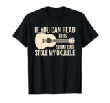 If You Can Read This Somebody Stole My Ukulele Kids Uke T-Shirt