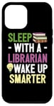 Coque pour iPhone 12 Pro Max Dormez avec une bibliothèque réveil intelligent