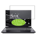 VacFun Lot de 3 Clair Film de Protection d'écran, Compatible avec HP Pavilion Gaming 15-ec1017AX / 15-ec1000 15.6", Film Protecteur sans Bulles(Non vitre Verre trempé)