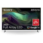 Sony BRAVIA, KD-65X85L, 65 Inch, Full Array LED, Smart TV, 4K HDR, Google TV, ECO PACK, BRAVIA CORE, Seamless Edge Design