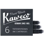 Kaweco Reservoarpatroner 6-pack Pearl Black